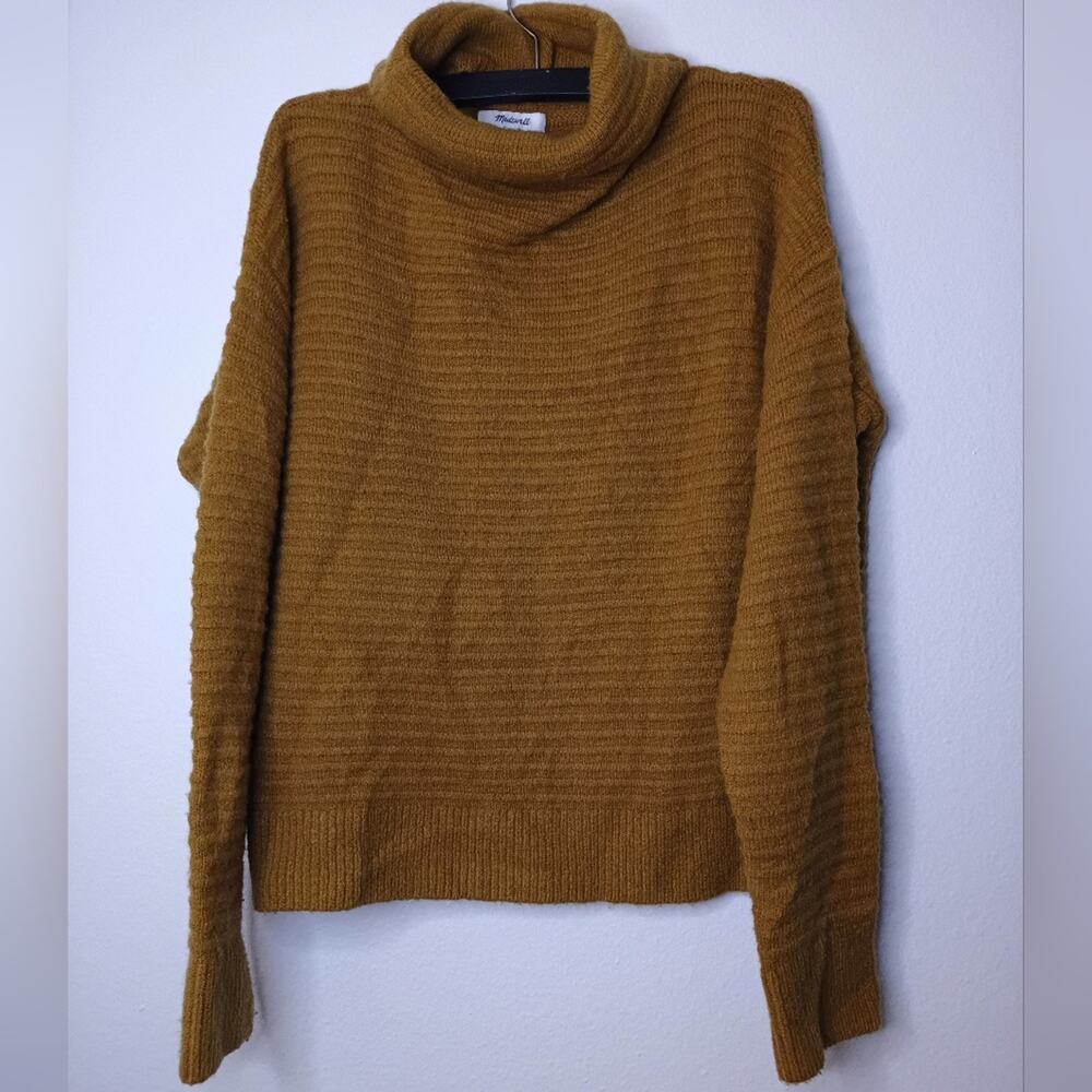 Madewell Belmont Sweater Wool Blend Cozy Preppy Normcore 90s Cabincore